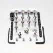 Kit Visserie Carénage en Inox 316 Triumph Tiger 800 10+ 16 Pièces