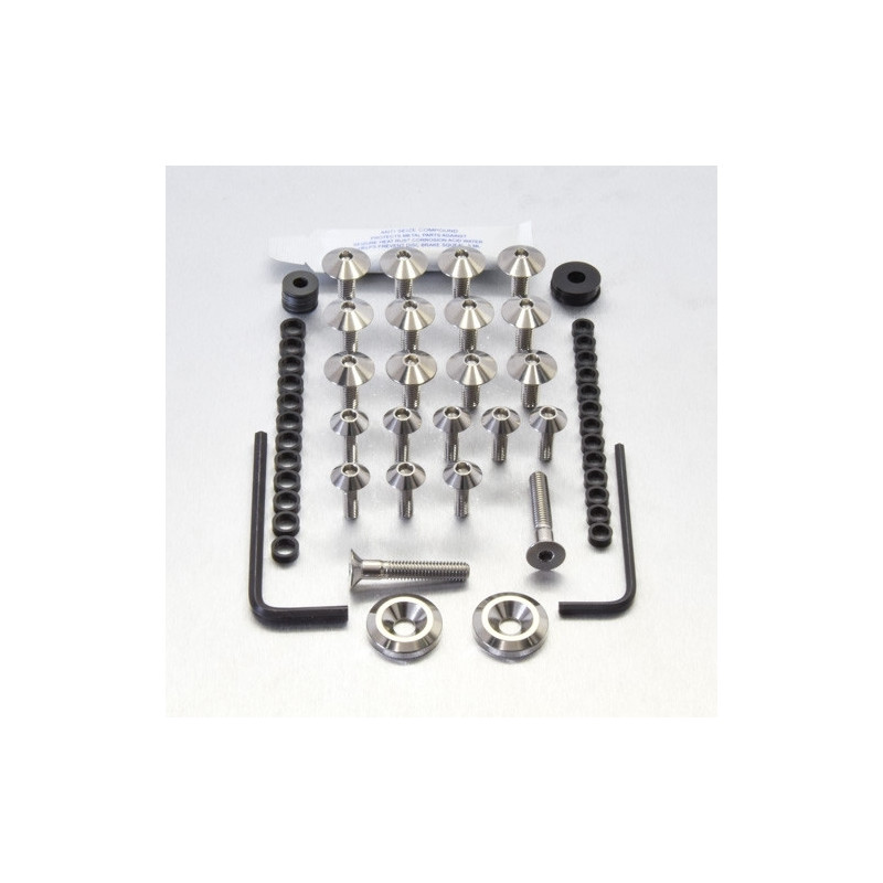 Kit Visserie Carénage en Inox 316 XTZ750 Super Tenere 89-96 24 Pièces