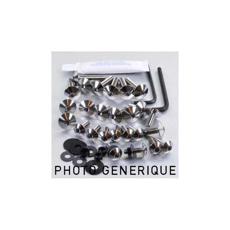 Kit Visserie Carénage en Titane Honda VFR400 NC30 89-94 34 pièces