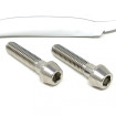 Kit vis Pincement Bas de fourche en Inox