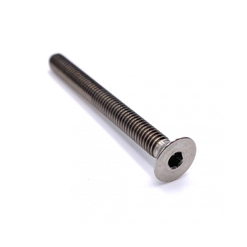 Vis Titane à Tête Fraisée M4 x 0.7mm x 40mm Complètement Filetée