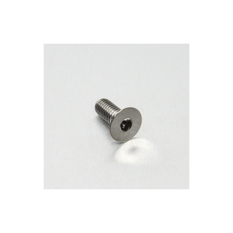 Vis Titane tête Fraisée M8 x 1.25mm x 16mm