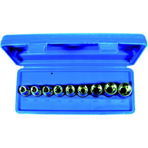 Coffret de 9 douilles Torx...