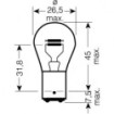 Ampoule 6V 21/5W JMP BAY15D Honda ST 50 Dax /Yamaha XT 250 70-90