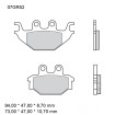 Plaquettes de Frein Moto Sinter SD Brembo - 07GR52SD