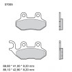 Plaquettes de Frein Scooter Organiques Brembo - 07005 CC