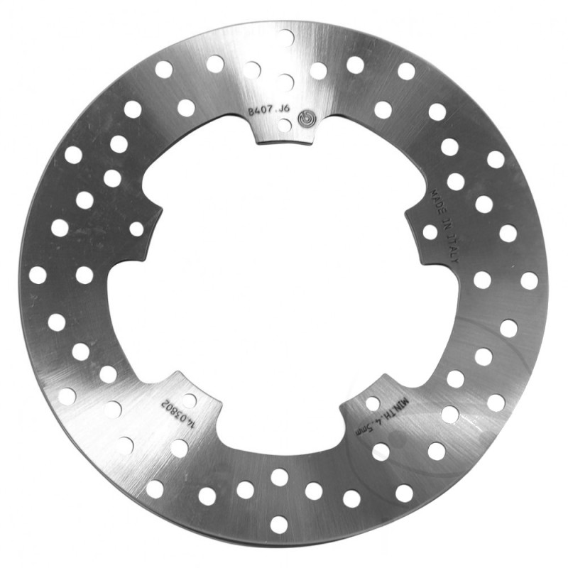 Disque de Frein Arriere Fixe Brembo Oro - 68B407J6