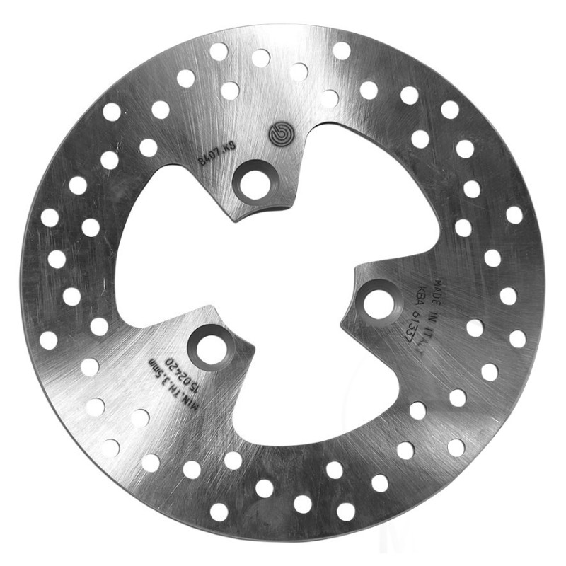 Disque de Frein Arriere Fixe Brembo Oro - 68B407K8