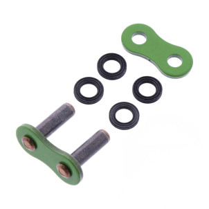 Maillon rivet creux Vert 525 XRE