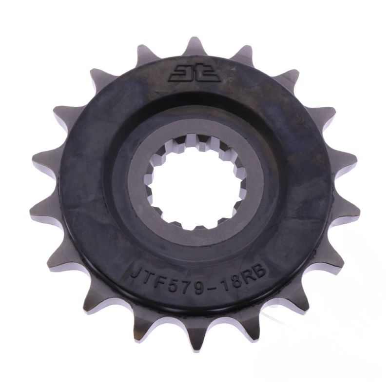 Pignon moto 18 dents JT Sprockets PAS avec caoutchouc