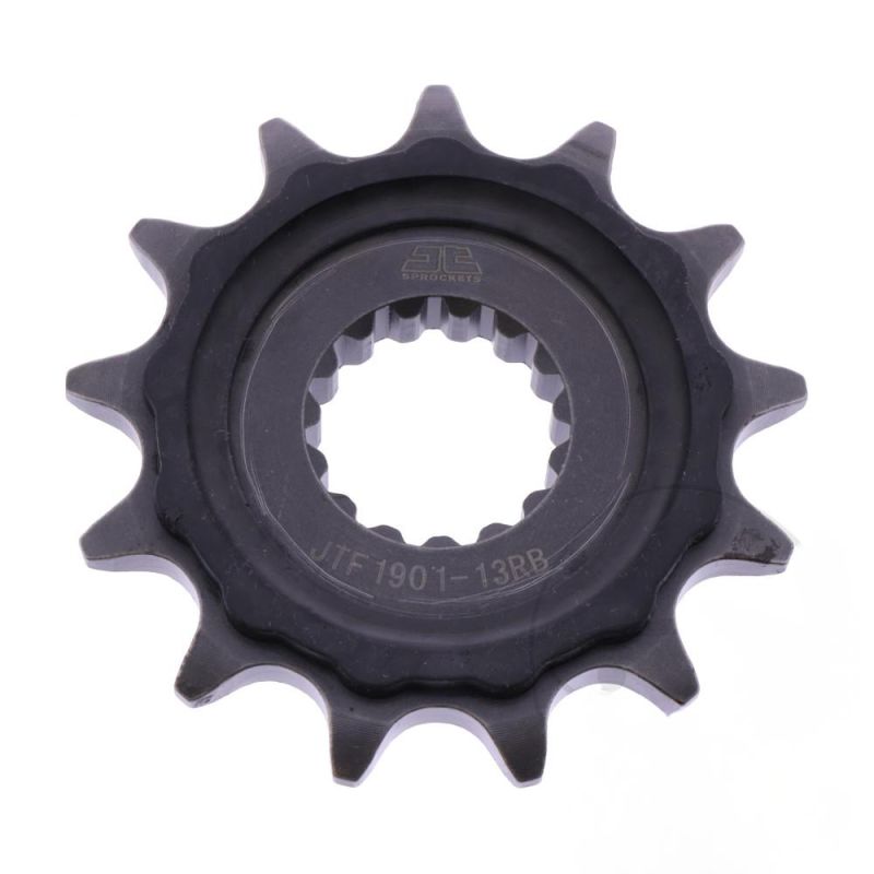 Pignon moto 13 dents JT Sprockets PAS avec caoutchouc