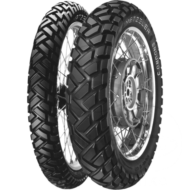 Pneu Moto Metzeler Enduro 3 Sahara 120/90-17 64S TT Arrière