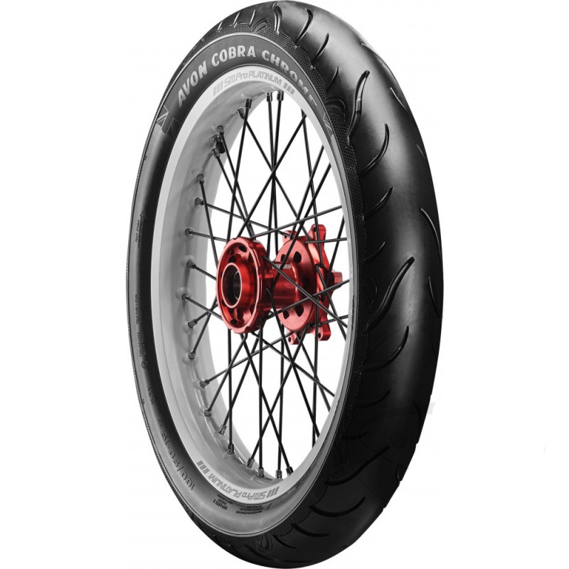 Pneu Moto AVON Cobra Chrome 130/70R18 63V TL Avant