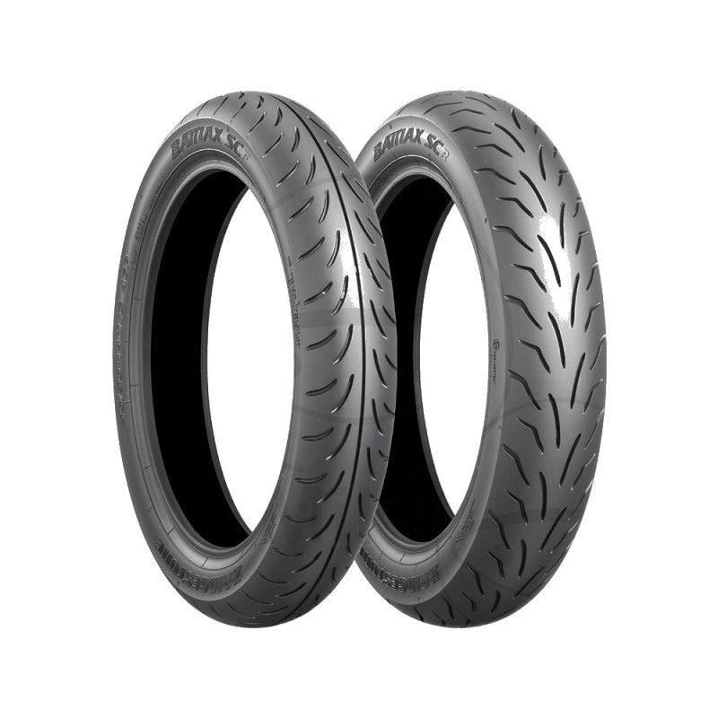 Pneu Scooter BRIDGESTONE Battlax SC1 120/70-14 61P TL Arrière