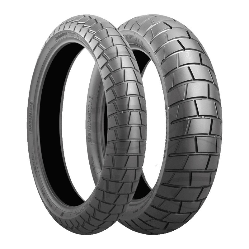 Pneu Moto BRIDGESTONE Adventure Trail AT41 Avant 100/90-19 57V TL M+S Avant