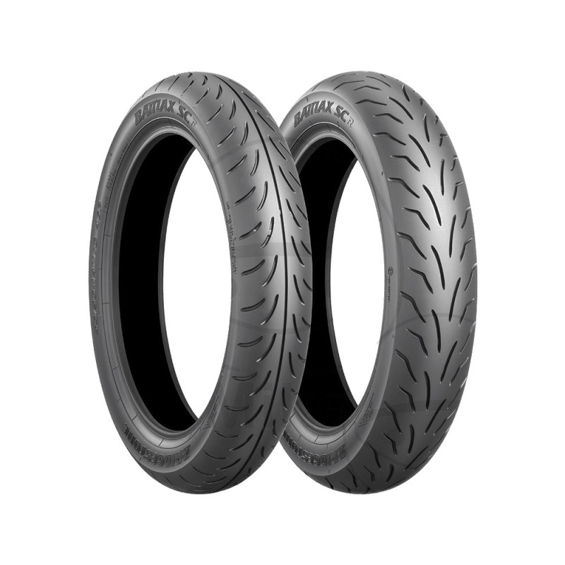 Pneu Scooter BRIDGESTONE Battlax SC1 80/90-14 40P TL Avant