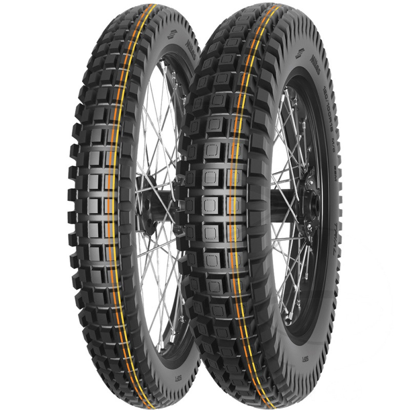 Pneu Moto Mitas TRIAL Soft 120/100 R18 68M TL Arrière