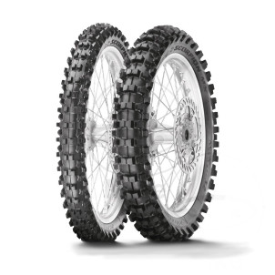 Pneu Moto Pirelli Scorpion MX32 MID Soft 80/100-14 40M TT NHS Avant