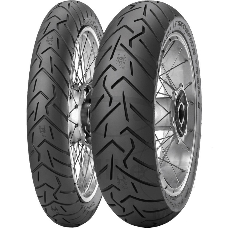 Pneu Moto Pirelli Scorpion Trail II 180/55ZR17 (73W) TL Arrière