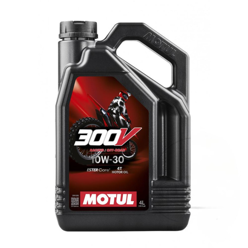 Huile moto Motul 10W30  300V Factory Line Off Road 4L