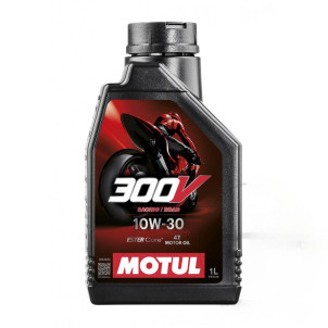 Huile moto Motul 10W30  300V Factory Line  Raod Racing 1L