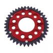 Couronne Bi Matière 38 dents PAS 420 ROUGE ZF Sprocket