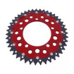 Couronne Bi Matière 43 dents PAS 520 ROUGE ZF Sprocket