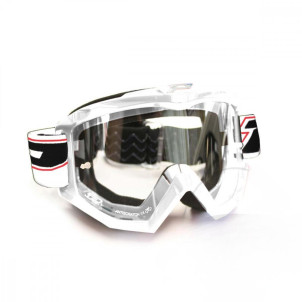 Lunettes MotoCross Progrip Race 3201 blanc