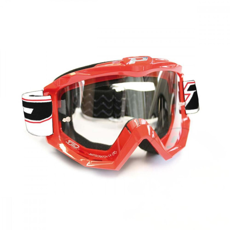 Lunettes MotoCross Progrip Race 3201 Rouge