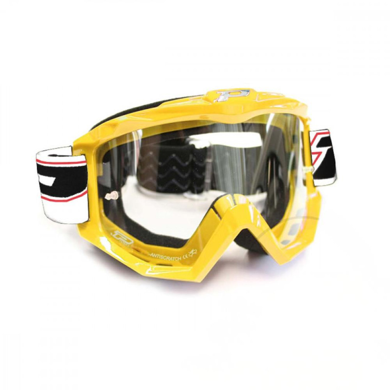 Lunettes MotoCross Progrip Race 3201 Jaune