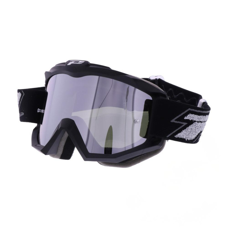 Masque Motocross Multi Progrip 3204 Noir / Argent Mat