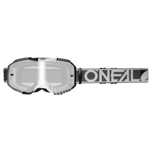 Masque ONeal B-10 DUPLEX Gris/Blanc/Noir - Miroir Silver