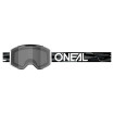 Masque ONeal B-33 ICTUS Noir/Blanc - Gris