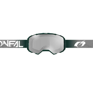 Masque ONeal B-22 COVERT Gris/Vert - Transparent