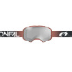 Masque ONeal B-22 COVERT Noir/Rouge - Transparent