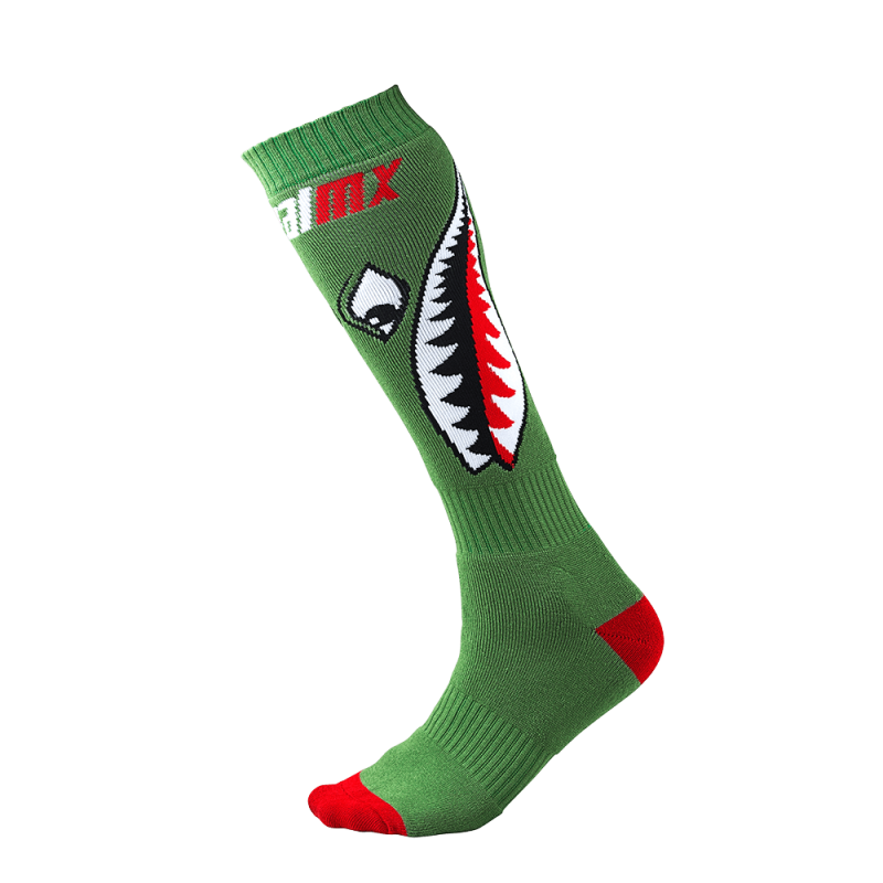 Chaussettes PRO MX Sock BOMBER Vert