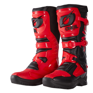 Bottes Moto Cross RSX ONeal Noir / Rouge