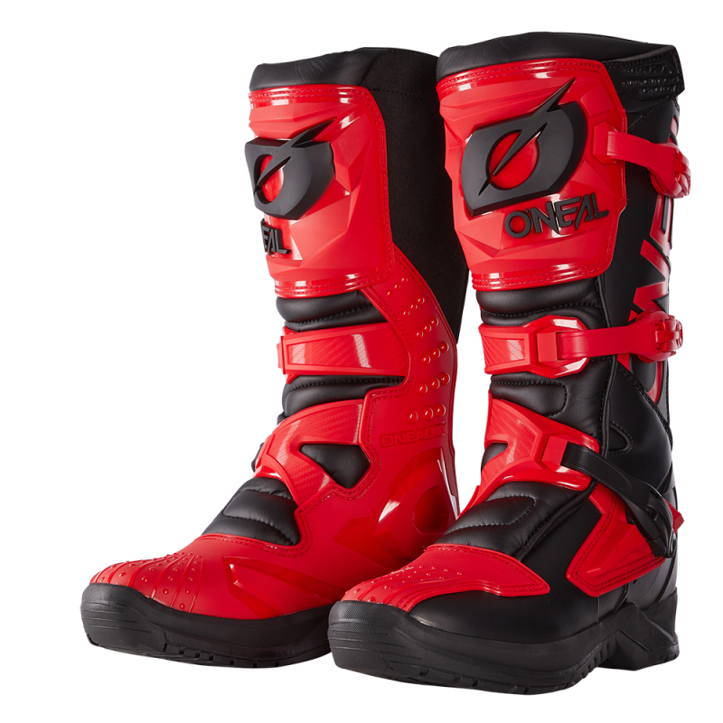 Bottes Moto Cross RSX ONeal Noir / Rouge