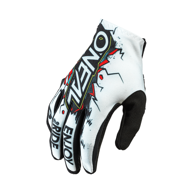 Gants Moto Cross MATRIX  VILLAIN Oneal Blanc