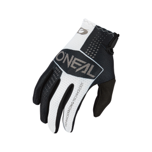 Gants moto Cross MATRIX SPLIT Noir / Blanc