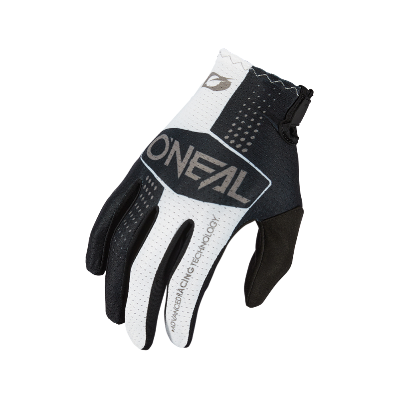 Gants moto Cross MATRIX SPLIT Noir / Blanc