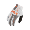 Gants moto Cross MATRIX SPLIT Gris / Orange