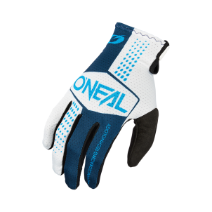 Gants moto Cross MATRIX SPLIT Bleu / Blanc