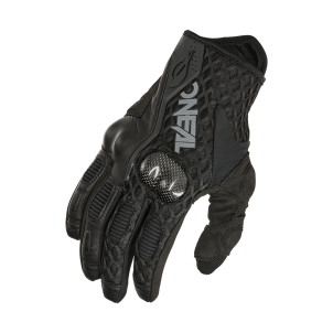 Gants Moto Cross Cuir Textile SGX Oneal Noir / Gris