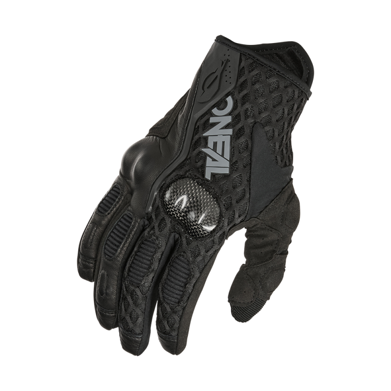 Gants Moto Cross Cuir Textile SGX Oneal Noir / Gris