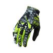 Gants Moto Cross MATRIX ATTACK Noir / Jaune Fluo