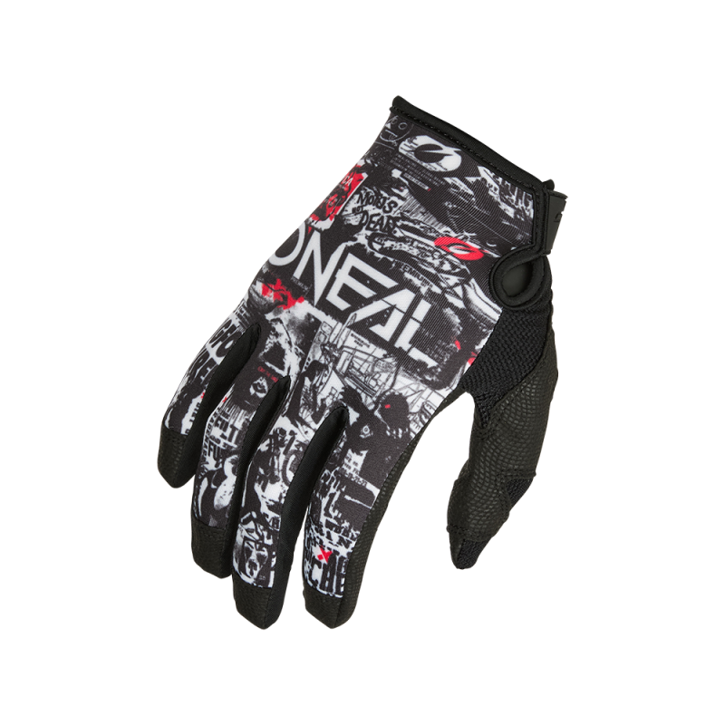 Gants Moto Cross MAYHEM ATTACK Oneal Noir / Blanc