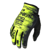 Gants Moto Cross MAYHEM SCARZ Oneal Noir / Jaune Fluo