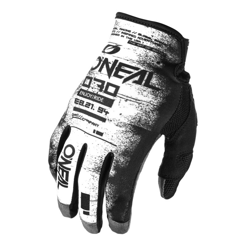 Gants Moto Cross MAYHEM SCARZ Oneal Noir / Blanc