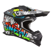 Casque Moto Cross 2SRS RANCID Oneal Noir/Blanc